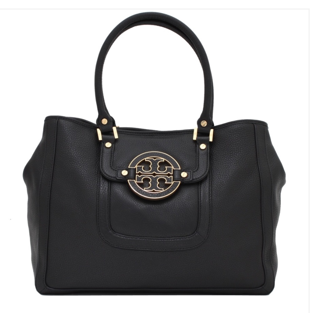 Tory Burch Amanda East/West Leather Tote Bag